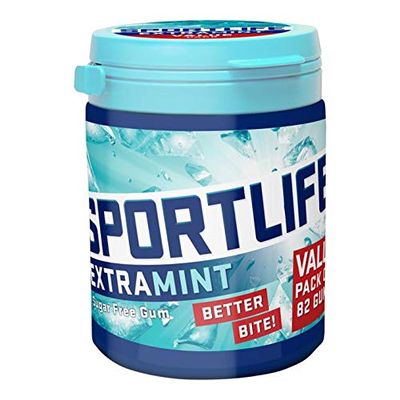 Sportlife Extramint Jar Chewing Gum 123G