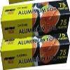 2 x Aluminium Kitchen Catering Foil 300mm x 75m with Inbuilt Cutter (ALU-WRAP) view 1