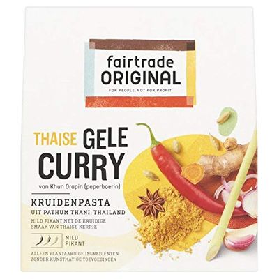 Fairtrade Original Yellow Curry Spice Paste 70G