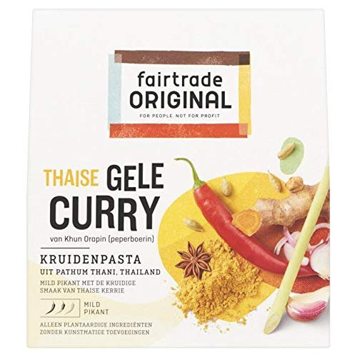 Fairtrade Original Yellow Curry Spice Paste 70G