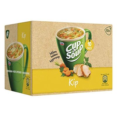 Unox Cup-A-Soup Chicken Instant Soup XXL 10 Pack Box