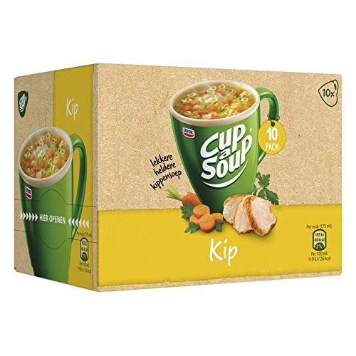 Unox Cup-A-Soup Chicken Instant Soup XXL 10 Pack Box
