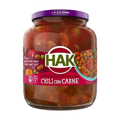 Hak Bonenschotel voor Chili Con Carne Bean Dish 700G