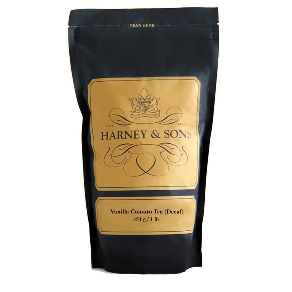 Harney & Sons Decaf Vanilla Comoro Tea, Loose 470ml (0.5kg) bag