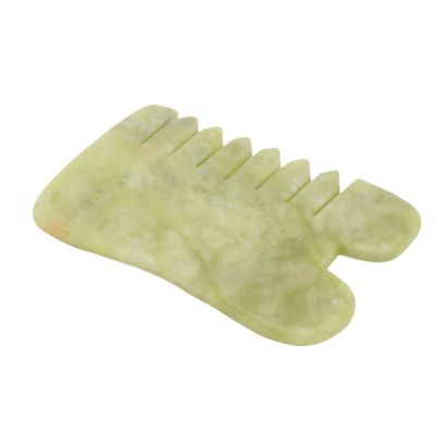 1pc Jade Scraping Board Jade Massage Board Gua Sha Massage Tool for Scraping Facial Body Care Board Guacha Moxibustion Sticks Skin Care Roller Natural Jade Guasha Pen