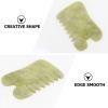 1pc Jade Scraping Board Jade Massage Board Gua Sha Massage Tool for Scraping Facial Body Care Board Guacha Moxibustion Sticks Skin Care Roller Natural Jade Guasha Pen view 3
