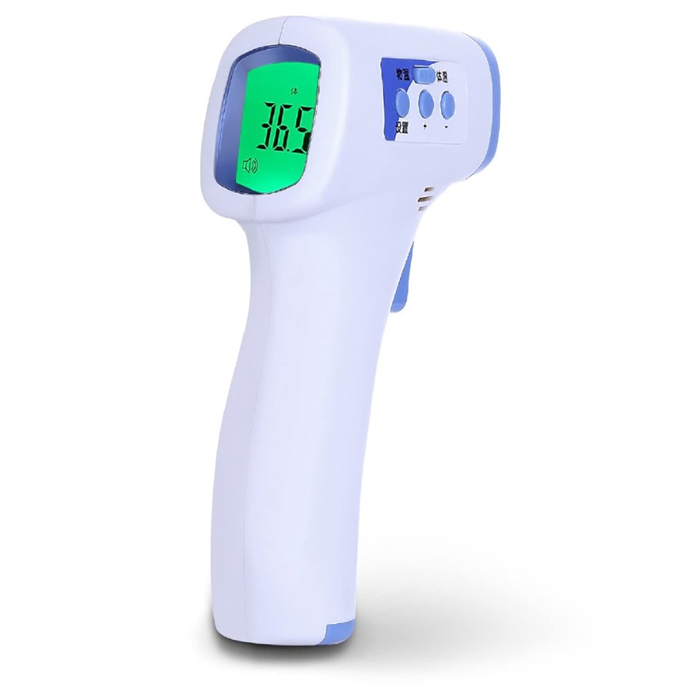 UK Care Direct Infrared Thermometer for Contact Free Temperature Checks Accurate Reading No Contact Forehead Thermometer for Objects or People Backlit LCD Display