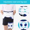 XJZHANG ROM Hinged Hip Stabiliser Support Brace, Stabiliser Corrector Support Brace Adult Hinged Hip Abduction Orthosis for Hip, Sciatic Nerve Pain Relief view 3