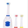 Electric Toothbrush - Rotating Soft Bristles Battery Powered with 3 Strong Heads (Blue) view 2