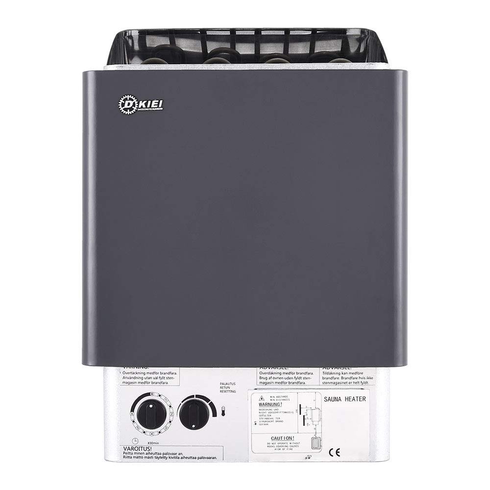 Electric Sauna Heater Wet Dry Sauna Stove Internal Control Built-in Sauna Stove Stainless Steel Sauna Room Heater, for Home SPA Hotel 3 8 9KW (3KW)