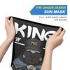 AJINGA Face Coverings Bandana Ear Loops StylishPug King Street Women Neck Gaiters for Dust Wind Motorcycle Men view 3