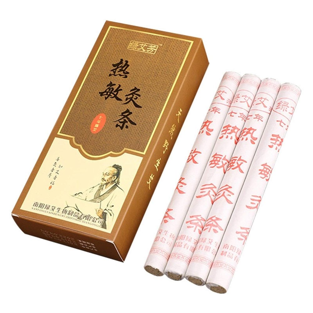 Moxa Seven-Year Moxibustion Stick Moxa Moxa Stick Moxibustion Box Suitable for Moxa Stick Moxa Stick