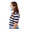 LOFBAZ Cotton Cloth Face Coverings Reusable Washable with Filter Pockets (Empire Ice - Pack of 3, Adult M) view 4