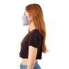 LOFBAZ Cotton Cloth Face Coverings Reusable Washable with Filter Pockets (Lavender - Pack of 3, Adult S) view 4