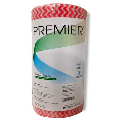 Premier Kitchen Reusable Super Absorbent Cleaning Wipes Towel Roll