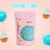 Blue Popping Candy 250g - Cocoa Butter Coated Unflavoured Natural Blue Coloured Popping Candy for Baking Cake Decoration view 2