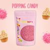 Pink Popping Candy 1kg - Cocoa Butter Coated Unflavoured Natural Pink Coloured Popping Candy for Baking Cake Decoration view 2