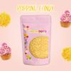 Yellow Popping Candy 250g - Cocoa Butter Coated Unflavoured Natural Yellow Coloured Popping Candy for Baking Cake Decoration view 2