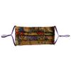 Anuschka Silk Face Masks - Comfortable Double-Layered Pleated Design - Reusable, Breathable & Adjustable - Caribbean Garden view 1
