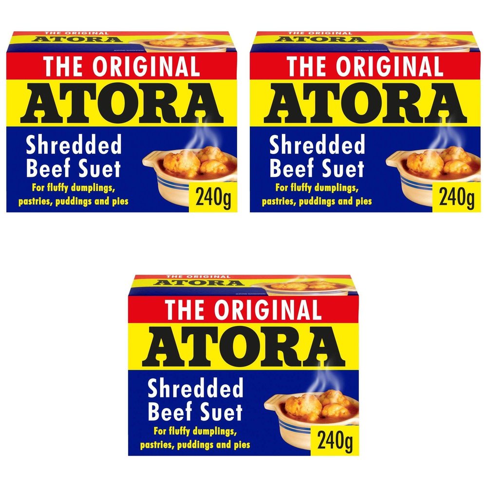 Atora Beef Suet 240g Pack of 3