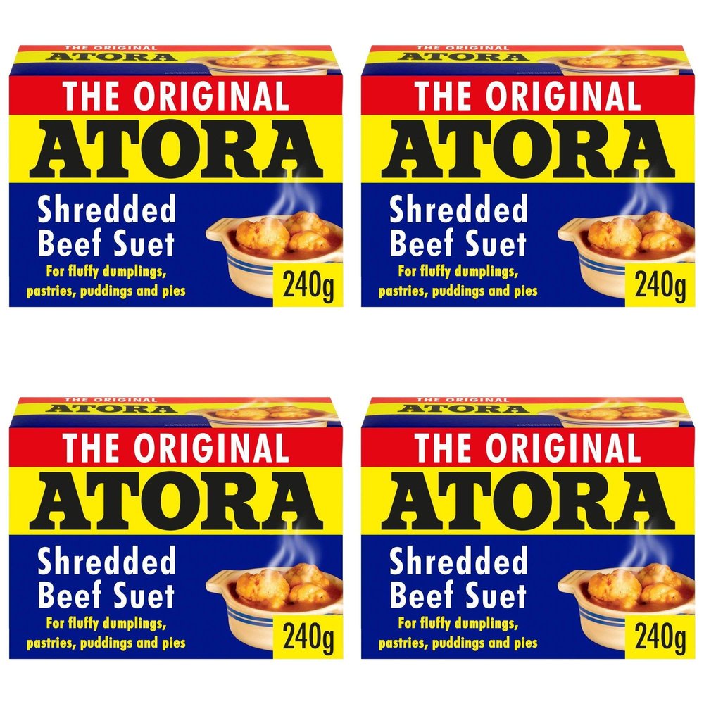 Atora Beef Suet 240g Pack of 4