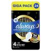 Always - 24x Ultra Sanitary Pad Secure Night Size 4 with Wings - 1 Piece view 1