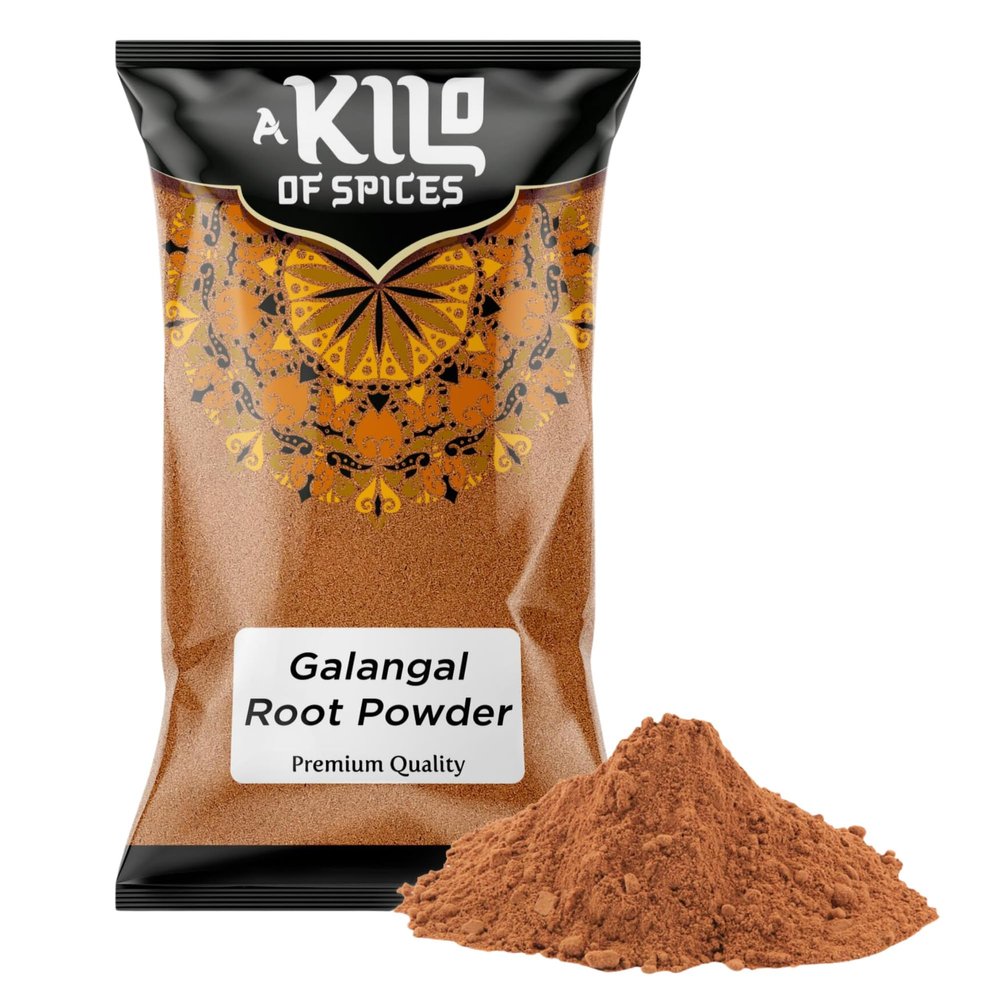 A Kilo Of Spices | Pure Galangal Root Powder Dried 10 Kg | Rich Aromatic Flavour | Authentic Indian | Perfect for Chicken, Curries, Shrimp, Stews & Stuffed Eggs