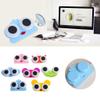 VVXXMO 1Pcs Contact Lenses Box Case,Sweet Cartoon 3D Big Eyes Owl Frog Animal Shape, Contact Lens Case view 2