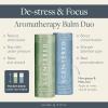 Scentered Aromatherapy Balm Stick Duo for Stress-Relief & Focus - Roll On Essential Oil Blends of Rosemary, Mint, Chamomile - Aromatherapy Gifts for Women - De-Stress & Focus view 2
