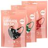 Basic Sense CHRISTMAS Copper Ion Infused Washable Reusable Face Coverings Masks Made In South Korea (Snow Reindeer 3 Pack) view 1