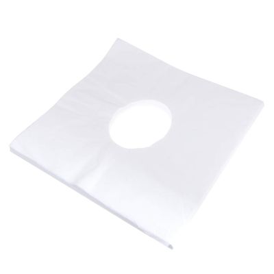 minkissy 200pcs Towel Face Hole Pillow Cover Face Massage Pad Neck Hole Cushion Disposable Spa Pillow