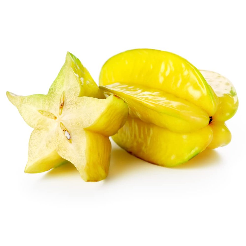 Fresh Star Fruit (Carambola) 4 Units | Juicy Tropical Flavor | Premium Quality