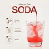 Aromhuset Raspberry Soda Concentrate 500 ml - Zero Sugar - Make 12.5 Litres of Sugar-Free Soft Drink by Adding Flavouring to Carbonated Sparkling Fizzy Water view 3