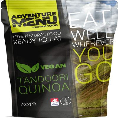 Adventure Menu Outdoor Food Tandoori Quinoa Vegan