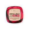 L'Oral Paris - Fond de Teint Poudre Longue Tenue - Waterproof - Infaillible 24H Fresh Wear - Teinte : Ivoire (20) - 9 g view 1