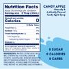 Jordan's Skinny Mixes Candy Apple Syrup | Zero Calories, Zero Sugar, Zero Carbs | Jordan's Skinny Syrups for Coffee, Tea, Lattes | 1 Bottle (750 mL) view 2