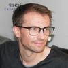 Eyekepper Reading Glasses Women Men Design Semi-rim Readers Eyeglasses - Blue/Tortoise+1.00 view 2