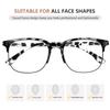 Eyekepper Reading Glasses Women Men Design Semi-rim Readers Eyeglasses - Transparent/Tortoise +3.00 view 3
