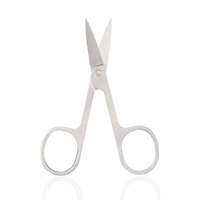 Small Eyerbow Scissors Stainless Steel Facial Hair Grooming Beauty Tool Eyebrows Beard Eyelashes Scissors for Mustache Eyebrow Eyelash Beard Trimming