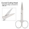 Small Eyerbow Scissors Stainless Steel Facial Hair Grooming Beauty Tool Eyebrows Beard Eyelashes Scissors for Mustache Eyebrow Eyelash Beard Trimming view 2