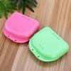 5pcs Retainer Case Mouth Guard Case Orthodontic Dental Retainer Box Denture Storage Container with Vent Holes view 3