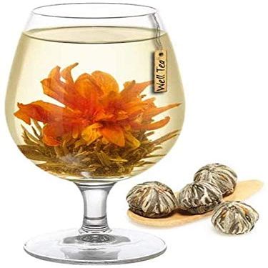 Premium Royal Lily Blooming Flowering Green Tea- 100G