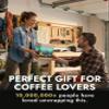 Outdoor Coffee Gift Set for Men & Women - 5 of The World's Finest Single Estate Specialty & Organic Coffees | Brew & Enjoy Anytime, Anywhere | Camping & Traveller Themed Assortment Box for Him & Her view 2