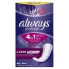 Always Dailies Panty Liners, Profresh, Large, 160 Liners (40 x 4 Packs), Odour Neutraliser, Soft and Discreet view 1