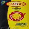 Merck SevenSeas Original Cod Liver Oil Capsules- 500 Pieces - Free EXPEDITE Shipping view 1