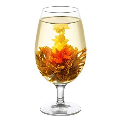 WellTea Autumn Lover Blooming Flowering Green Tea, Vacuum Sealed Tea Balls-100g