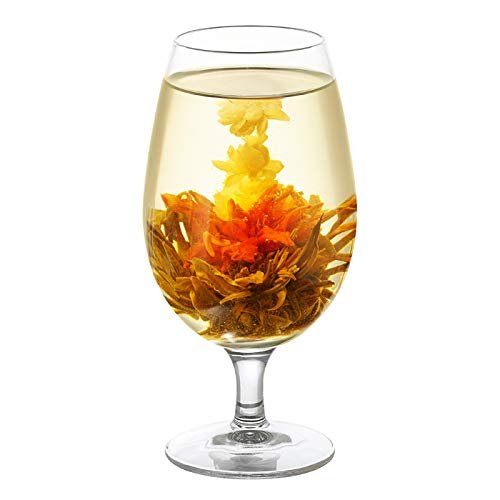 WellTea Autumn Lover Blooming Flowering Green Tea, Vacuum Sealed Tea Balls-100g