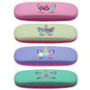 [4 PACK / 3 PACK], JAVOedge Printed Pattern Durable Hard Clamshell Eyeglass Case with Bonus Microfiber Cloth, Unicorn - Style C, 4 Pack view 1