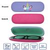 [4 PACK / 3 PACK], JAVOedge Printed Pattern Durable Hard Clamshell Eyeglass Case with Bonus Microfiber Cloth, Unicorn - Style C, 4 Pack view 4