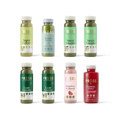 PRESS Healthfoods, Couples Cleanse, Advanced Juice Cleanse, 3 Day, Meal Replacements for The Ultimate Detox and Health Kick